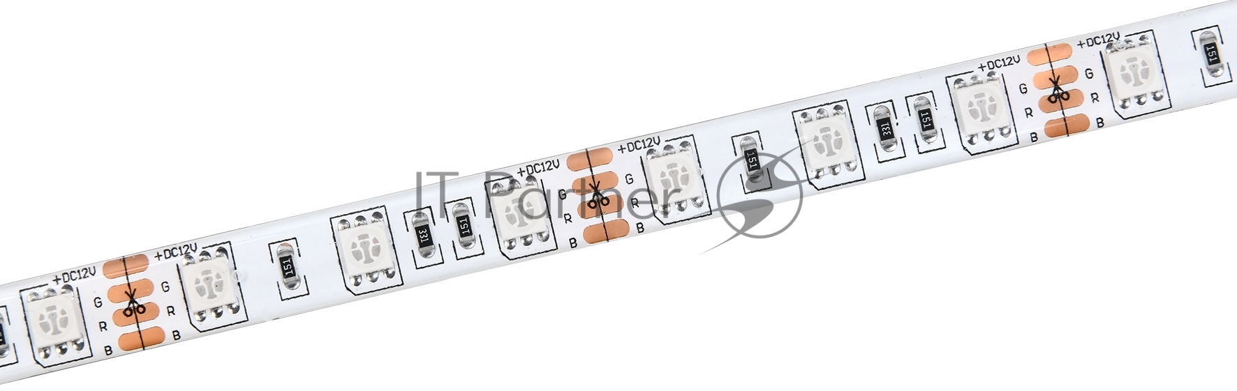 Лента светодиодная IEK LED 5м LSR-5050RGB60-14,4-IP65-12В IEK