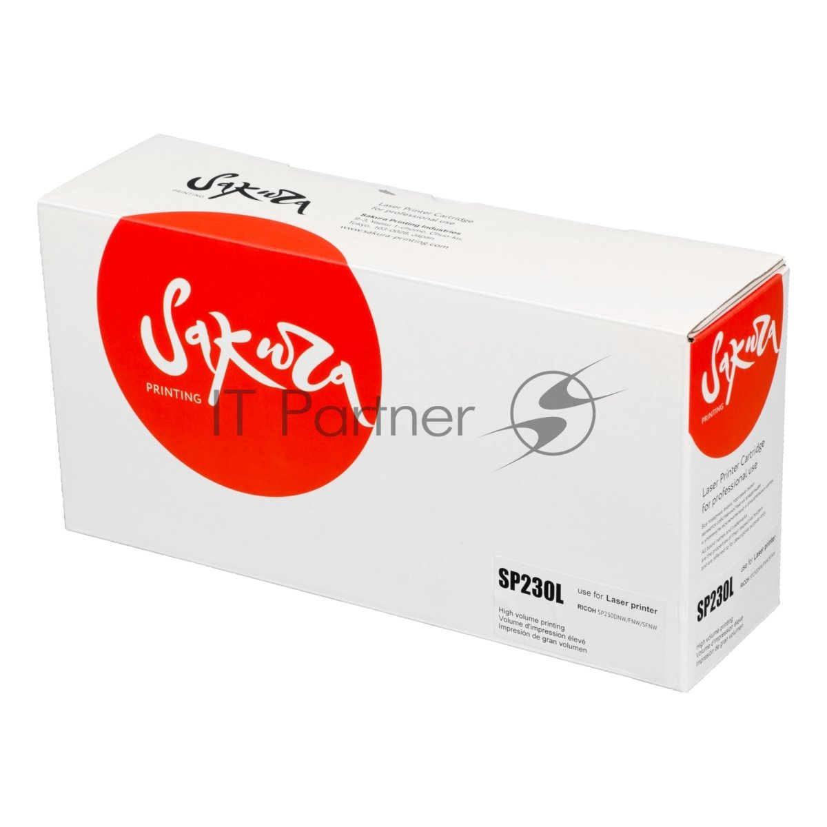 Картридж Sakura SP230L для Ricoh Aficio SP230DNw/SP230SFNw, черный, 1 200 к.