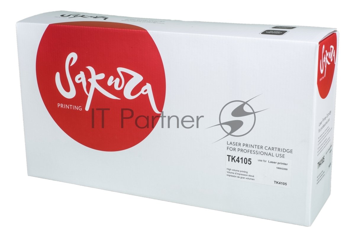 Картридж Sakura TK4105 для Kyocera Mita TASKalfa 1800/1801/2200/2201, черный, 15 000 к.