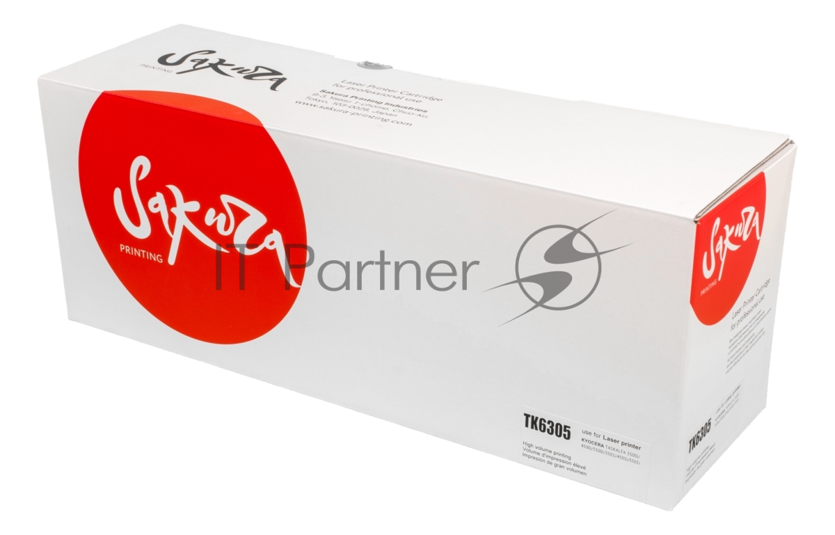 Картридж Sakura TK6305 для Kyocera Mita, черный, 35000 к.
