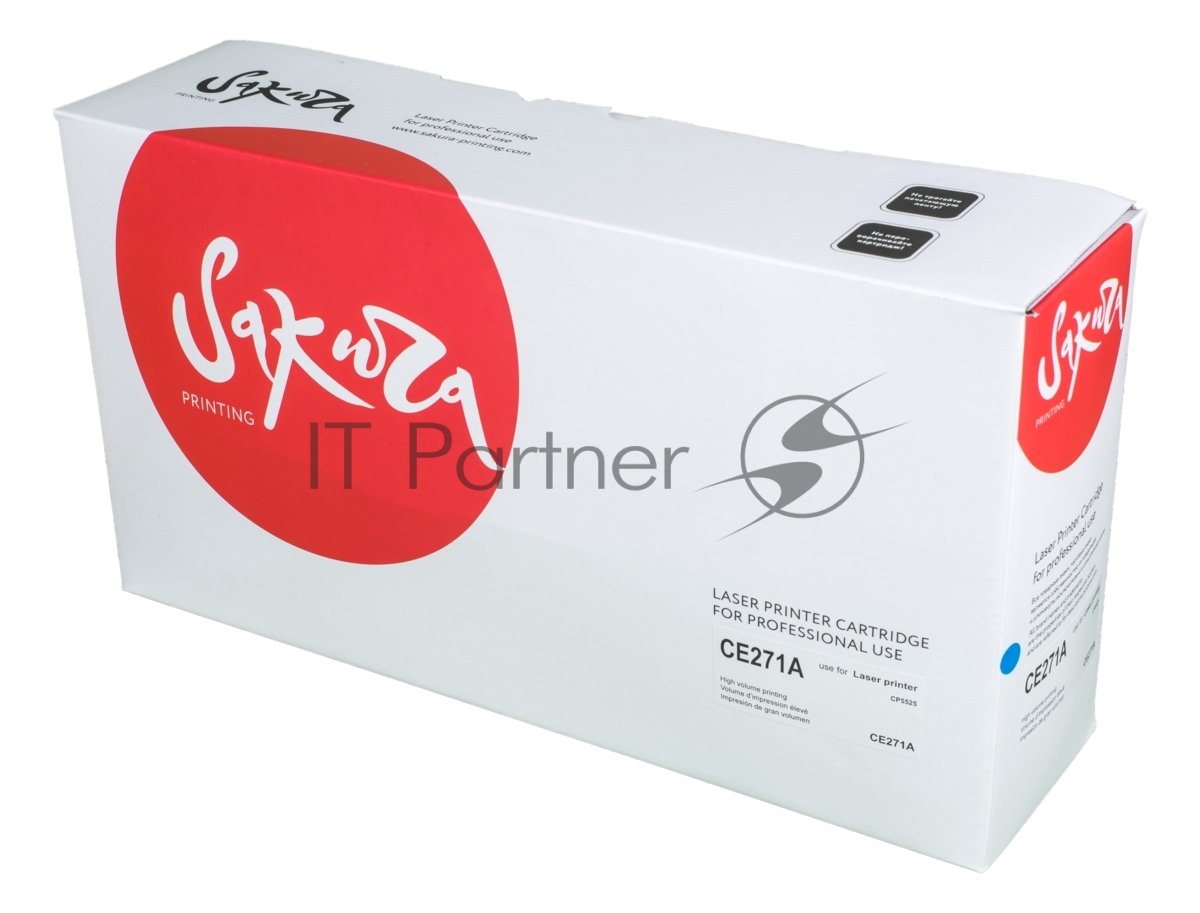 Картридж Sakura SACE271A, для HP LaserJet M750, синий, 15000 стр.