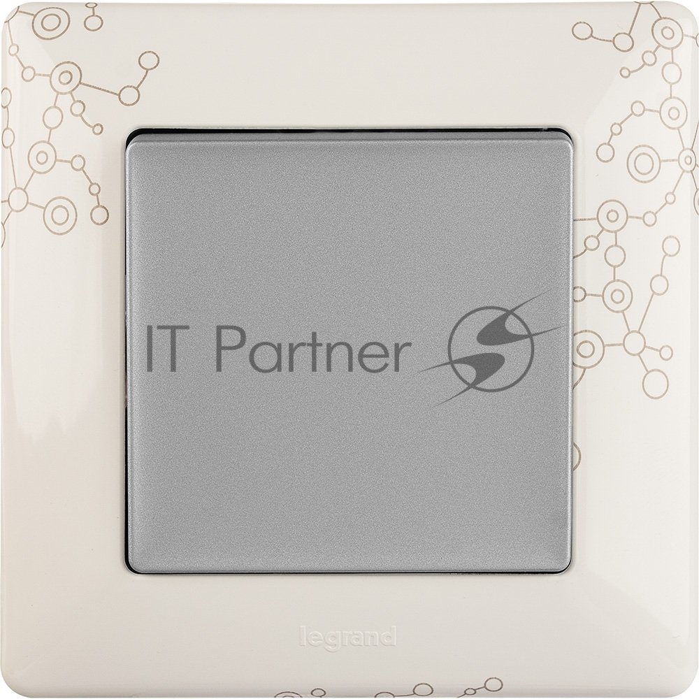 Механизм выключателя 1-кл. СП Valena Life 10А IP20 250В 10AX с лиц. панелью безвинт. зажимы алюм. Leg 752601