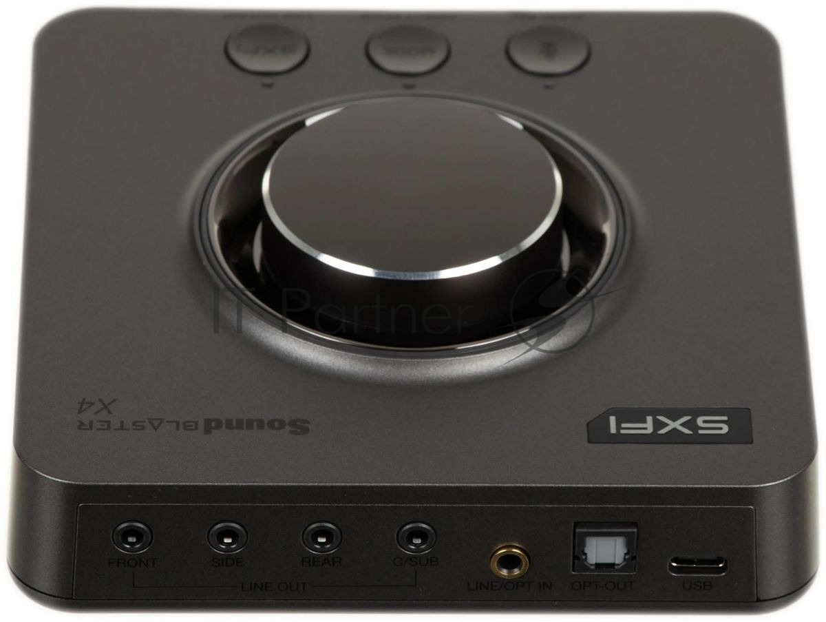 Звуковая карта Creative USB Sound Blaster X 4 WW (SB-Axx1) 7.1 Ret