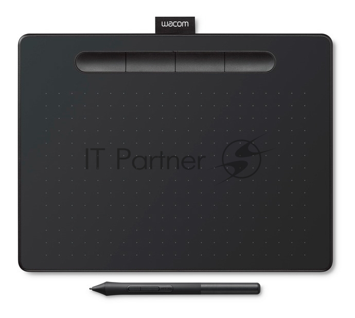 Графический планшет Wacom Intuos M CTL-6100K-B USB черный