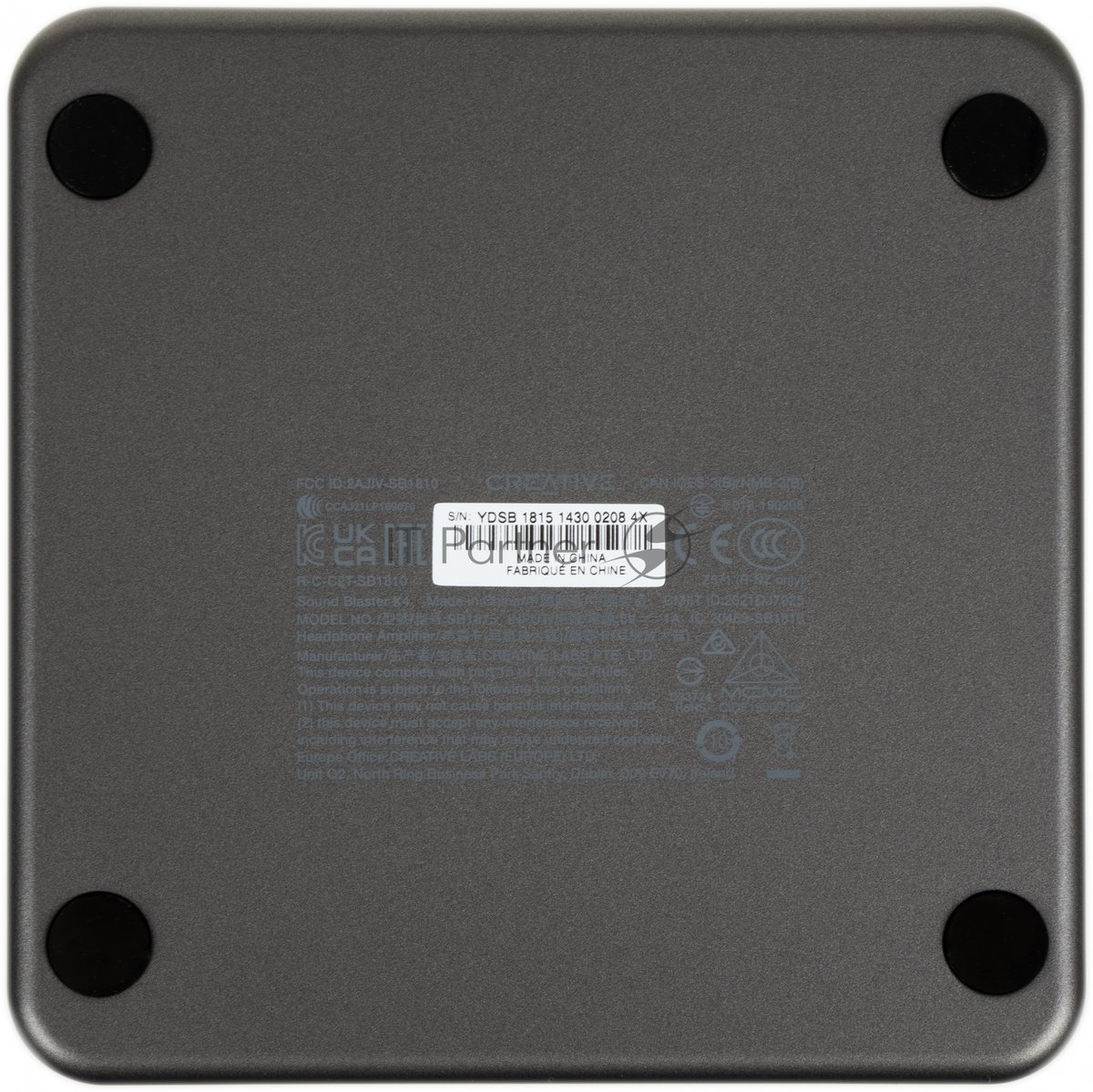 Звуковая карта Creative USB Sound Blaster X 4 WW (SB-Axx1) 7.1 Ret