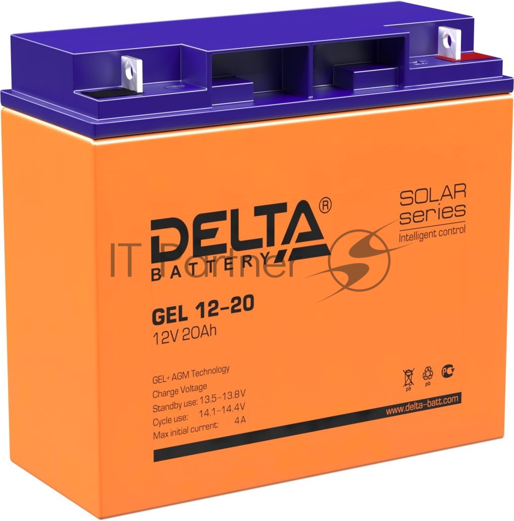 Батарея для ИБП Delta GEL 12-20 12В 20А·ч