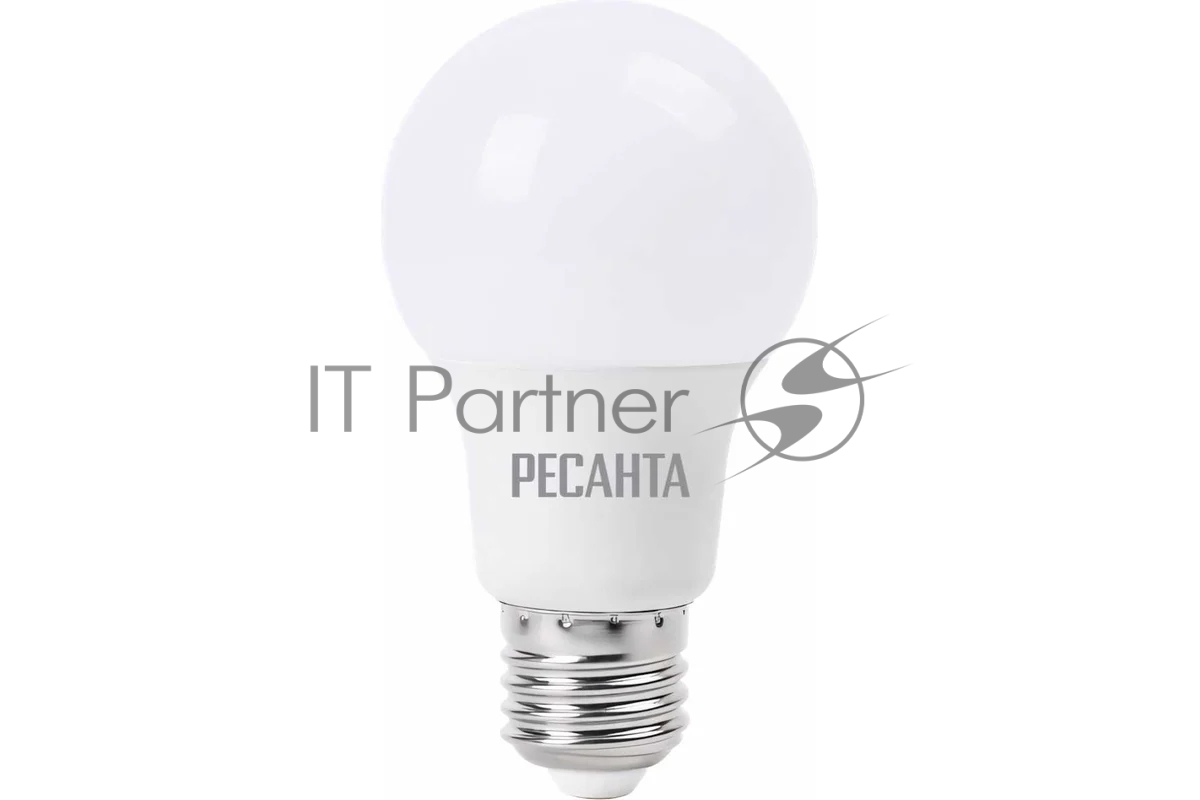Лампа светодиодная Ресанта LL-R-A65-15W-230-3K-E27 груша, 15 Вт, тепл., Е27