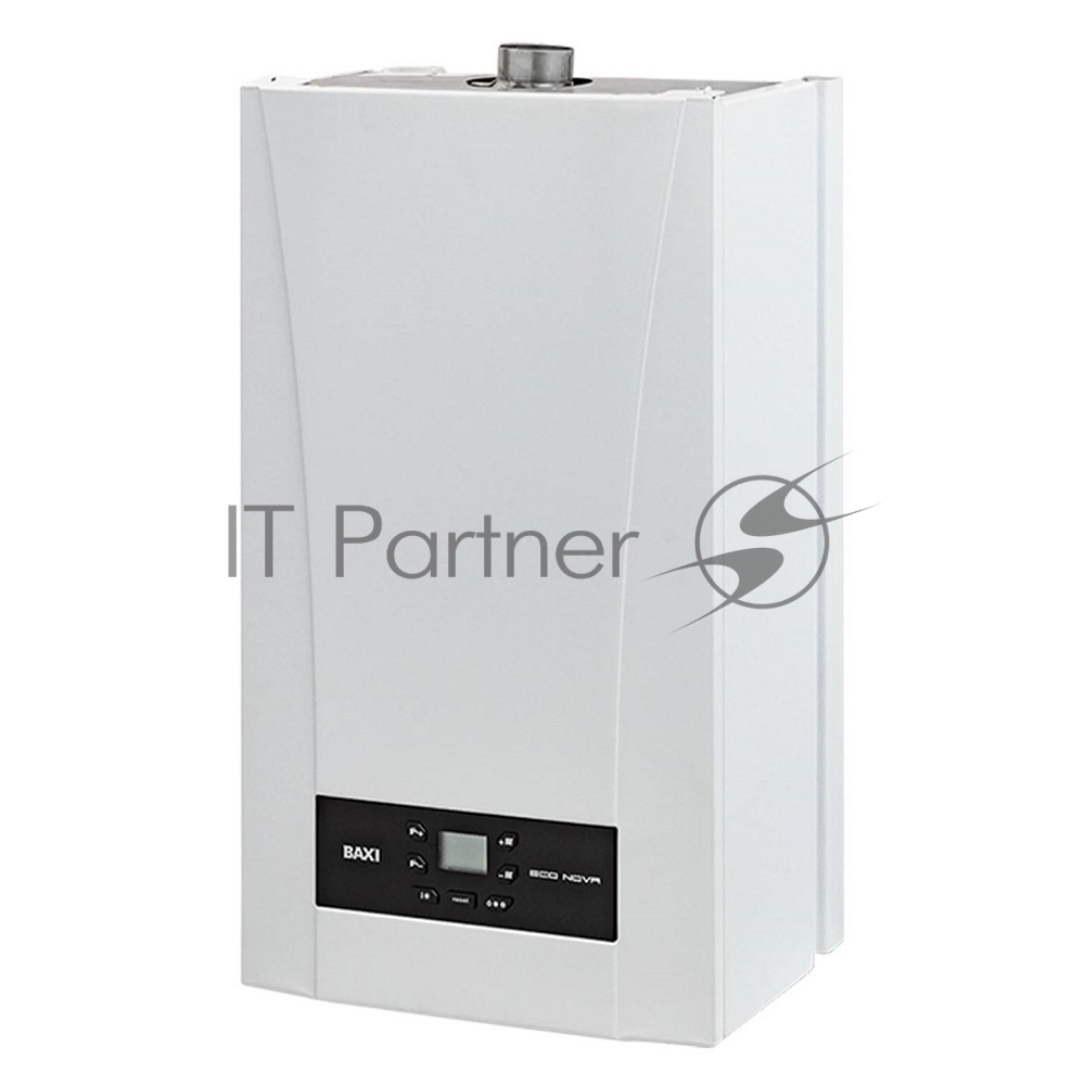 Котел газовый настенный Baxi ECO NOVA 24F, мощность, кВт-9,6-24, двухконтурный, камера сгорания-закрытая, белый