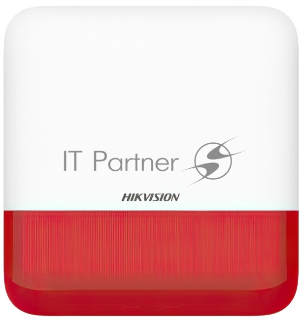 Извещатель охранный Hikvision DS-PS1-E-WE(Red Indicator)