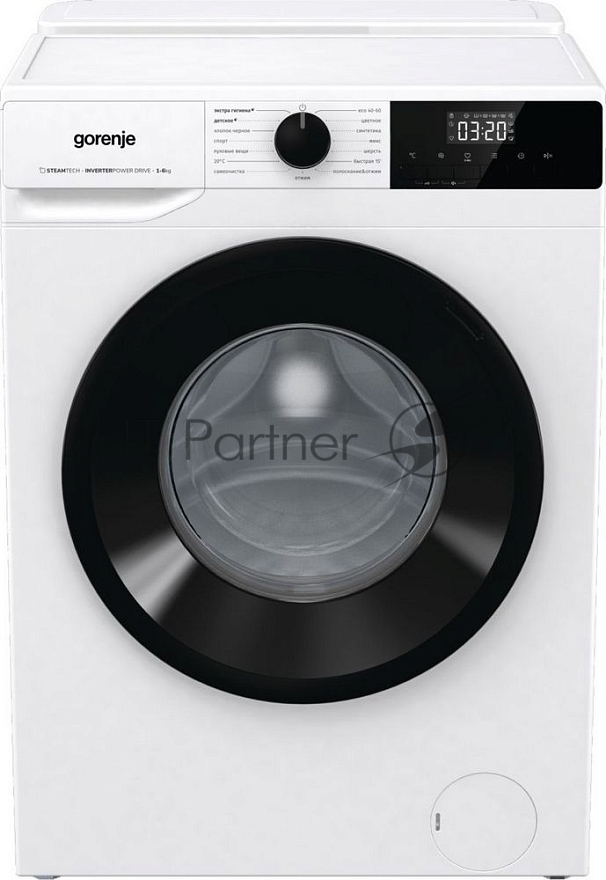 Стиральная машина Gorenje W1NHPI60SCSIRV белый загр. фронтальная макс.: 6 кг 1400об/мин класс: А (Бак в комплекте)