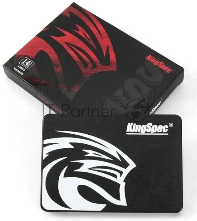 Накопитель SSD KingSpec P4-120, 120Gb, SATA III, 2.5", R/W 500/500