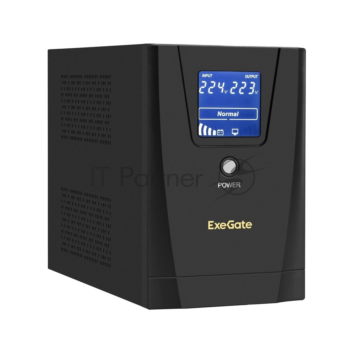 Источник бесперебойного питания ExeGate EX292804RUS SpecialPro Smart LLB-1600.LCD.AVR.2SH.3C13.USB / 1600 ВА / 950 Вт / 2 x CEE 7 (евророзетка), 3 x IEC 320 C13