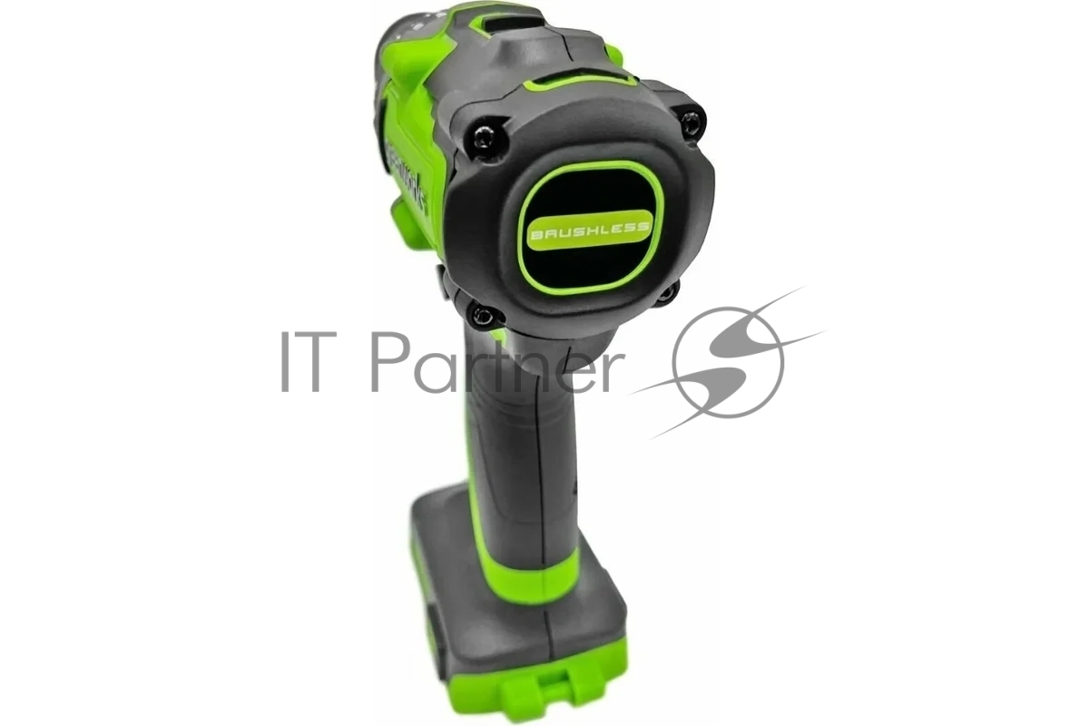 Дрель-шуруповерт GREENWORKS GD24DD140, 24 В, 4 Ач, 140 Нм, бесщеточный, ударный
