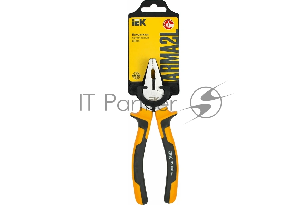 Пассатижи IEK K1 ARMA2L 3 (A2L3-PL10-K1-180) 180 мм