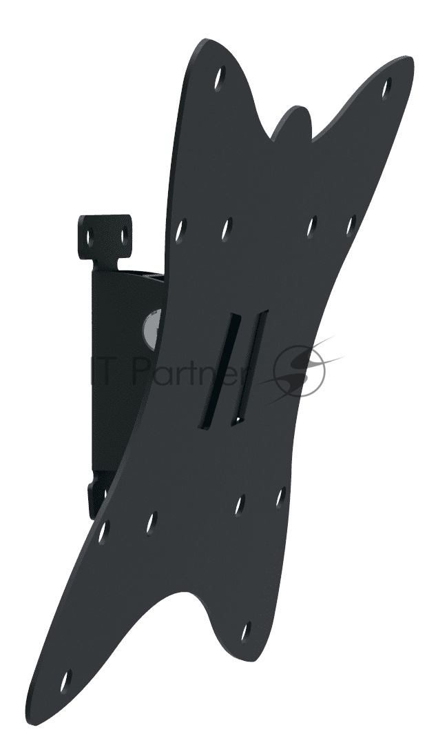 Кронштейн LE'STER LST-201.02 ТВ 10"- 55" vesa 200x200, черный, наклон