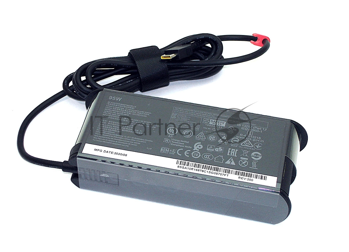 Блок питания (сетевой адаптер) для ноутбуков Lenovo 20V 4.75A 95W USB Type C