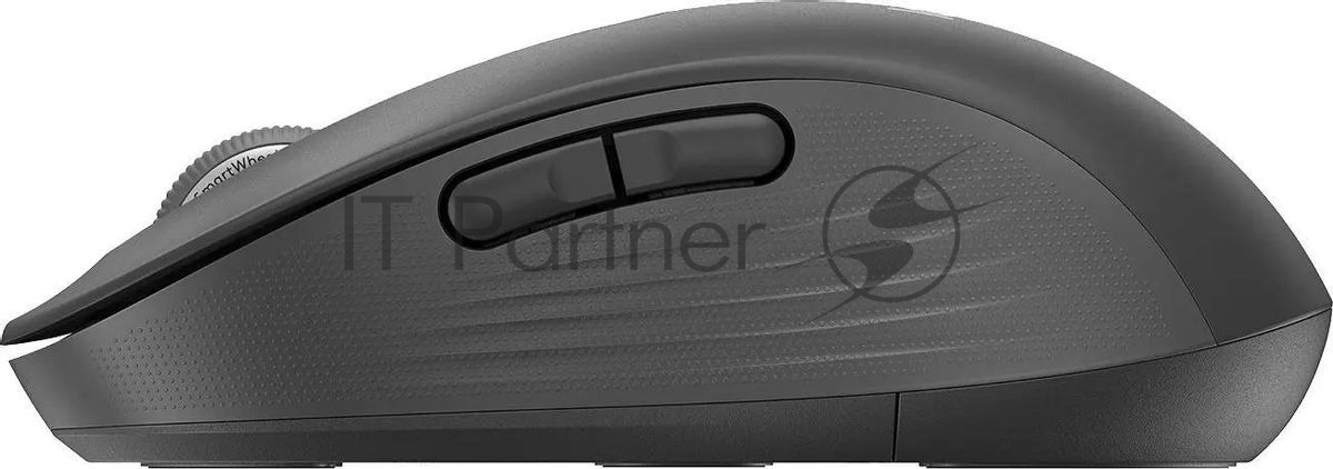 Мышь беспроводная Logitech Signature M650 L графитовый, 4000 dpi, радиоканал, Bluetooth, USB, кнопки - 5