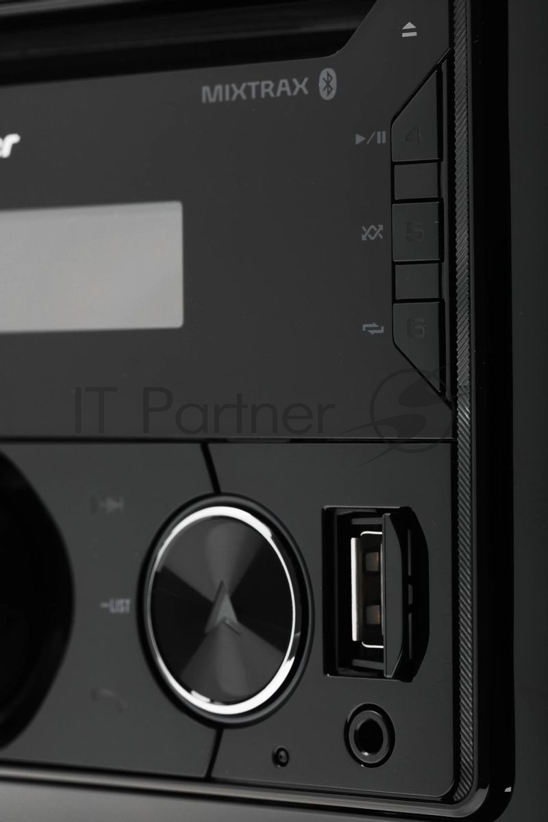 Автомагнитола Pioneer FH-S525BT, 2 DIN, 6.2", CD, Bluetooth, USB Type-A, AUX, пульт ДУ