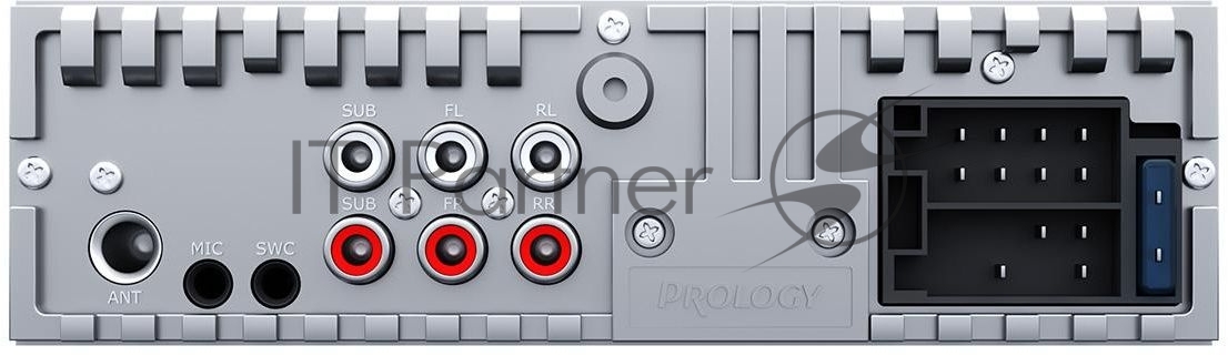 Автомагнитола Prology CMD-340, 1 DIN, Bluetooth, USB Type-A, AUX, пульт ДУ