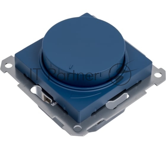Светорегулятор (диммер) повор-нажим, AtlasDesign LED, RC, 400 Вт, мех., аквамарин