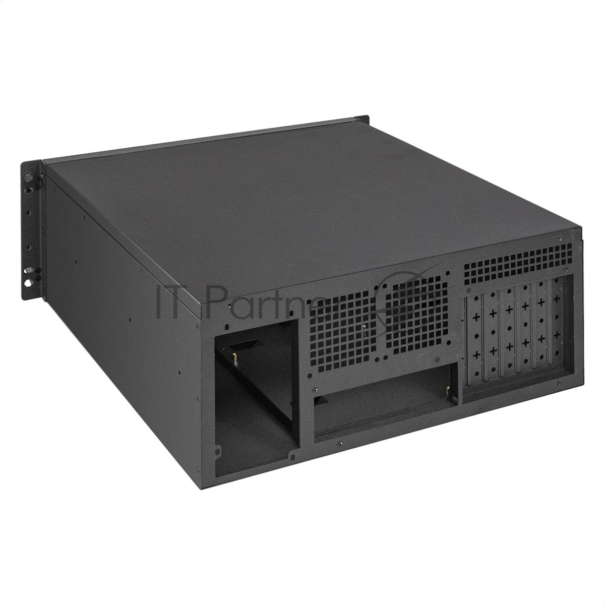Exegate EX295909RUS Серверный корпус ExeGate Pro 4U450-17 <RM 19", высота 4U, глубина 450, БП 700PPH-SE 80 PLUS® Bronze, 2*USB>