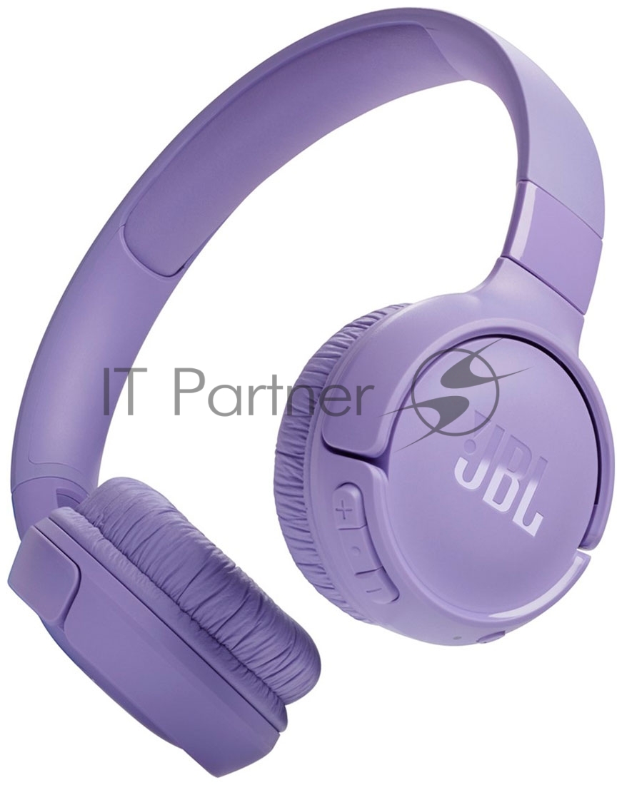 Беспроводные наушники JBL Tune 520BT фиолетовый, накладные, Bluetooth, быстрая зарядка, складная конструкция