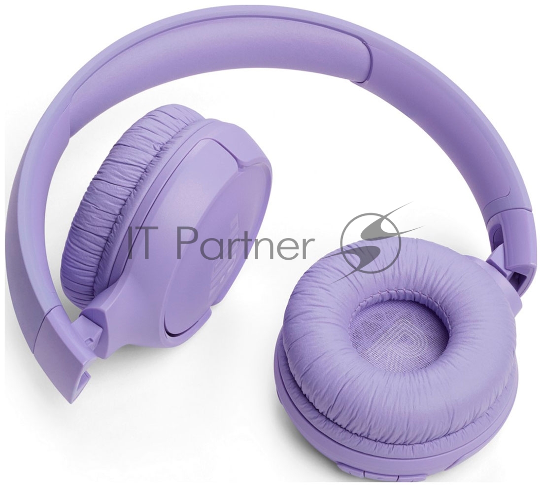 Беспроводные наушники JBL Tune 520BT фиолетовый, накладные, Bluetooth, быстрая зарядка, складная конструкция