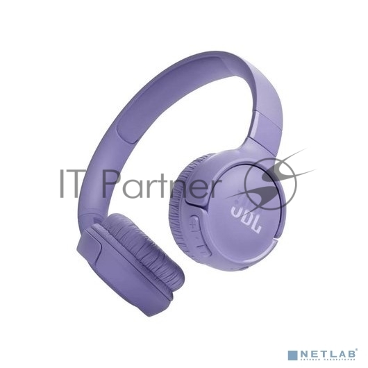 Беспроводные наушники JBL Tune 520BT фиолетовый, накладные, Bluetooth, быстрая зарядка, складная конструкция