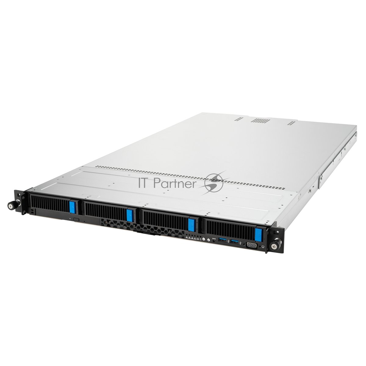 Серверная платформа ASUS RS700-E11-RS4U, 1U, 2 x LGA4677, 32 DIMM DDR5, 4 x 3.5/2.5" hs SATA/SAS*/NVME, 2 m.2, Up to 3+1 PCIe slot (+-1 x OCP 3.0), 2 x 10Gbe (X710) RJ45 port, 1+1 1200W