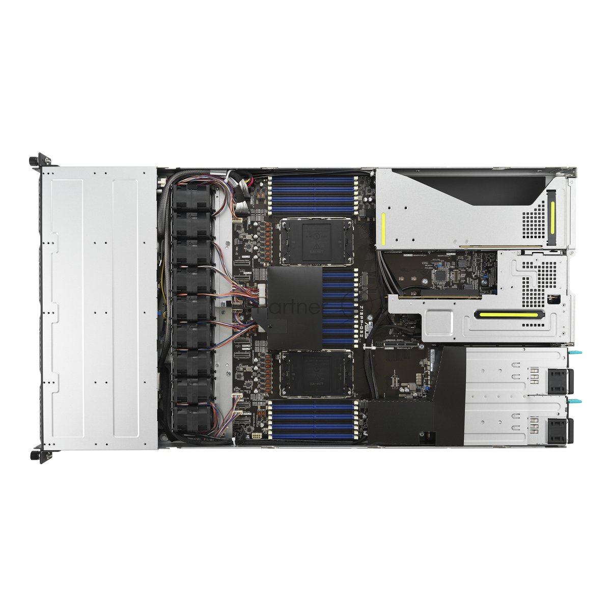Серверная платформа ASUS RS700-E11-RS4U, 1U, 2 x LGA4677, 32 DIMM DDR5, 4 x 3.5/2.5" hs SATA/SAS*/NVME, 2 m.2, Up to 3+1 PCIe slot (+-1 x OCP 3.0), 2 x 10Gbe (X710) RJ45 port, 1+1 1200W