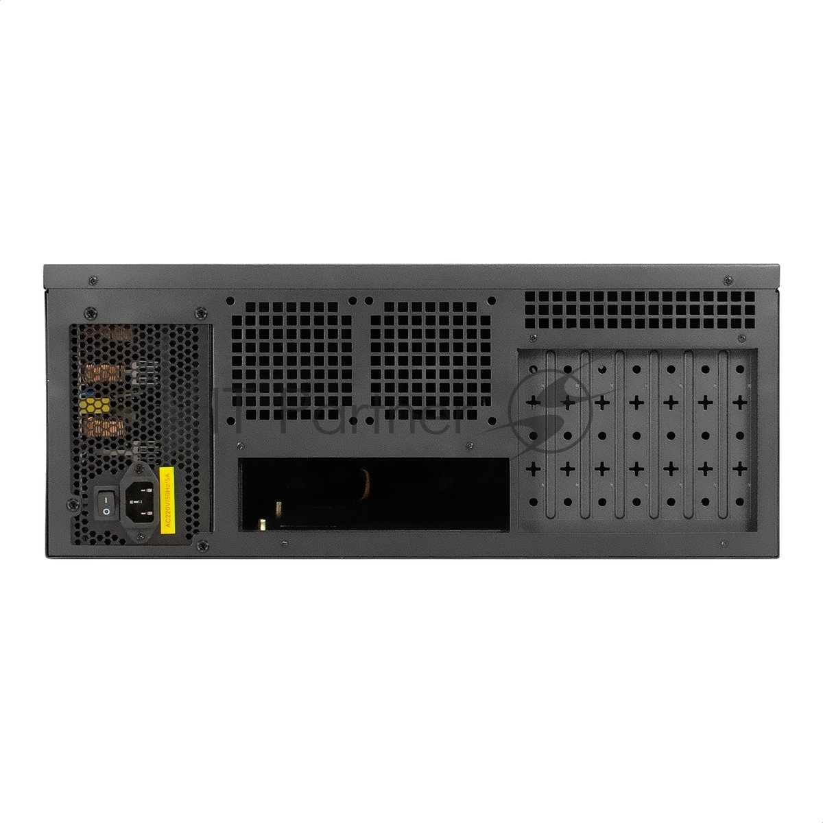 Exegate EX295918RUS Серверный корпус ExeGate Pro 4U450-17 <RM 19", высота 4U, глубина 450, БП 700RADS, 2*USB>