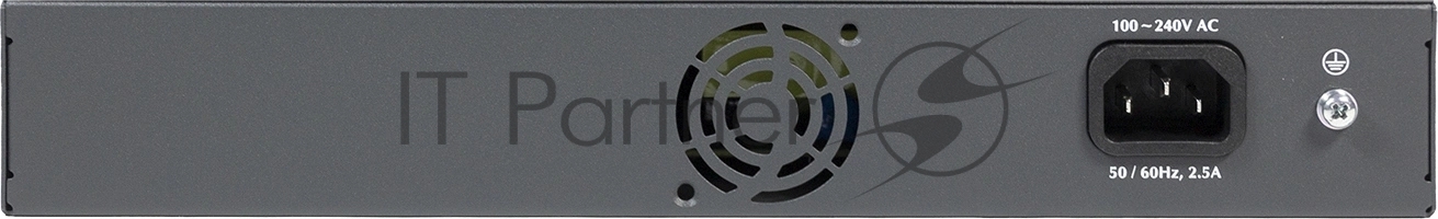 Коммутатор Managed L2 Switch 8x1000Base-T PoE, 2x1000Base-X SFP, PoE Budget 135W, RJ45 Console, 19" w/brackets