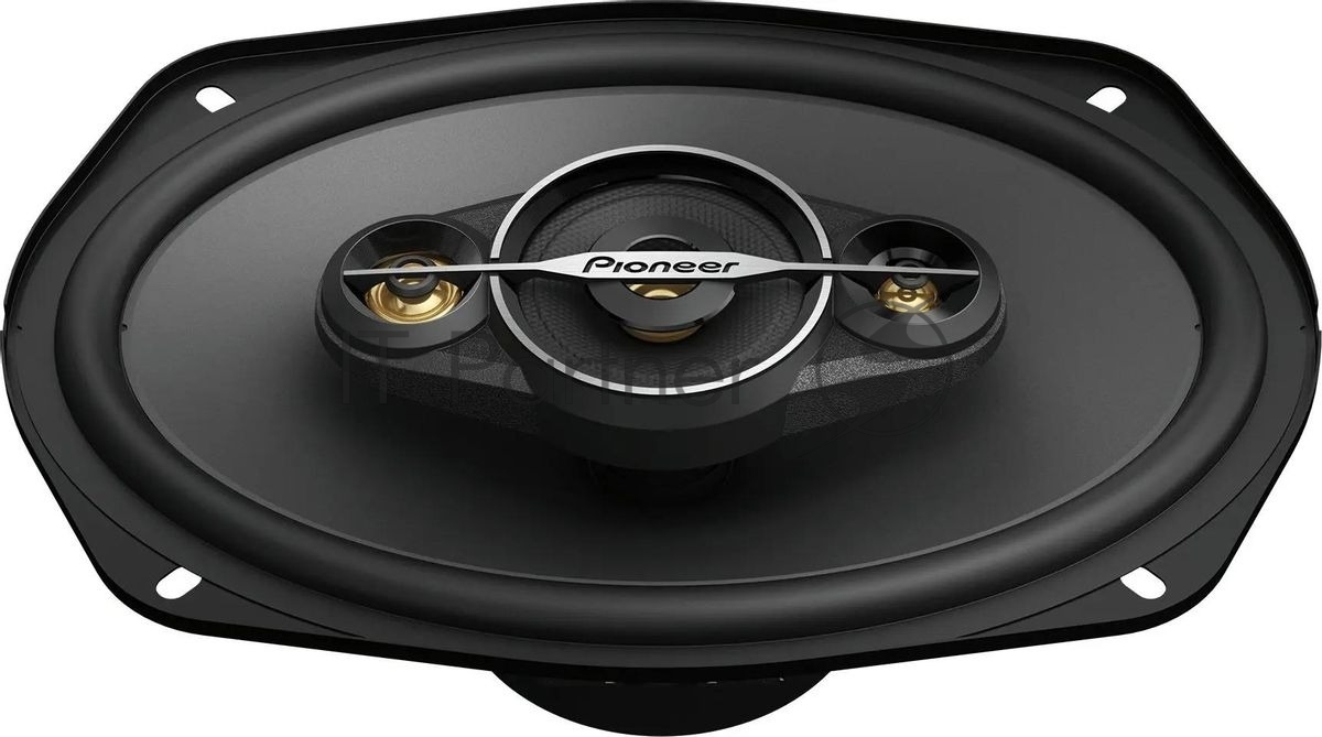 Колонки автомобильные Pioneer TS-A6968S 450Вт 92дБ 4Ом 15x23см (6x9дюйм) (ком.:2кол.) коаксиальные четырехполосные