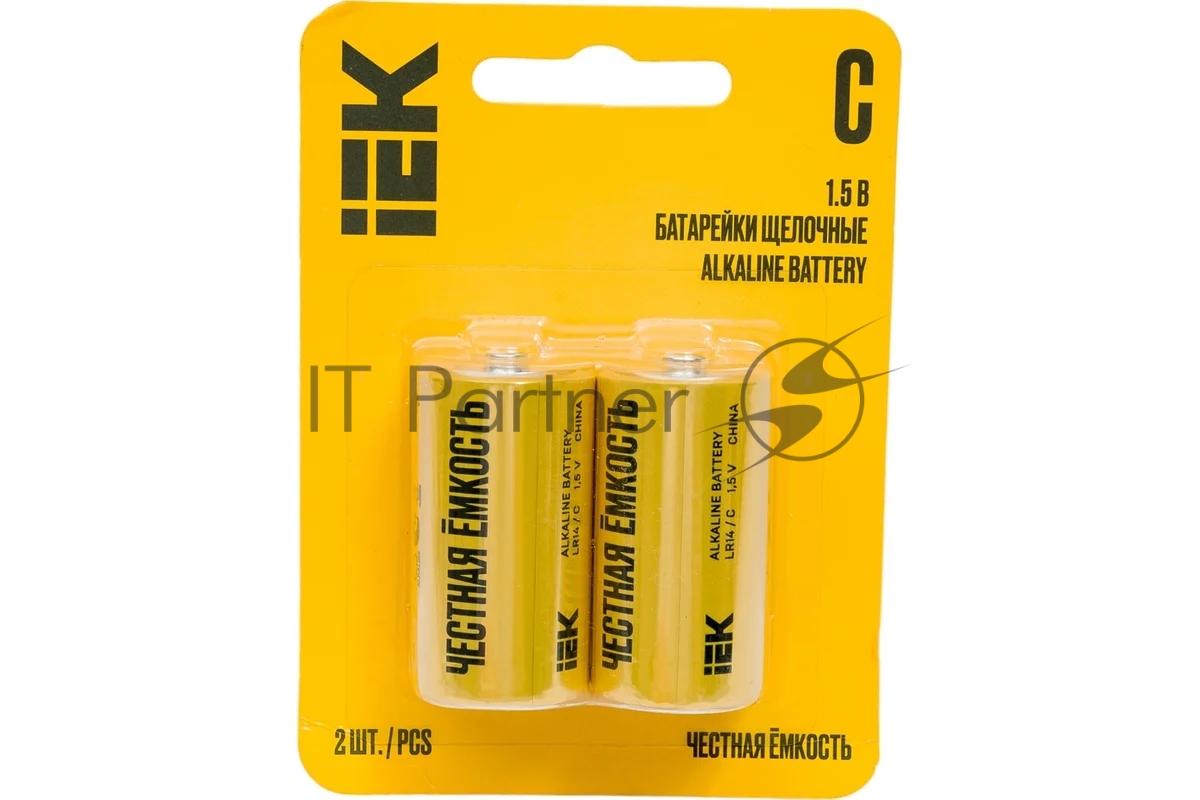 Батарейка щелочая Alkaline Optima LR14/C (2шт/блистер)