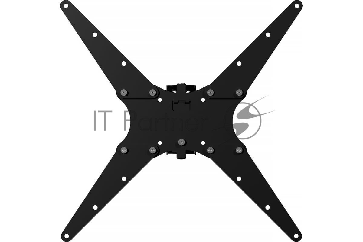 Кронштейн LE'STER LST-410.05 ТВ 10"-65" vesa 400x400, черный, 2 колена
