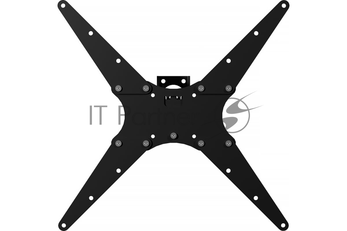 Кронштейн LE'STER LST-410.03 ТВ 10"-65" vesa 400x400, черный, наклонно-поворотный