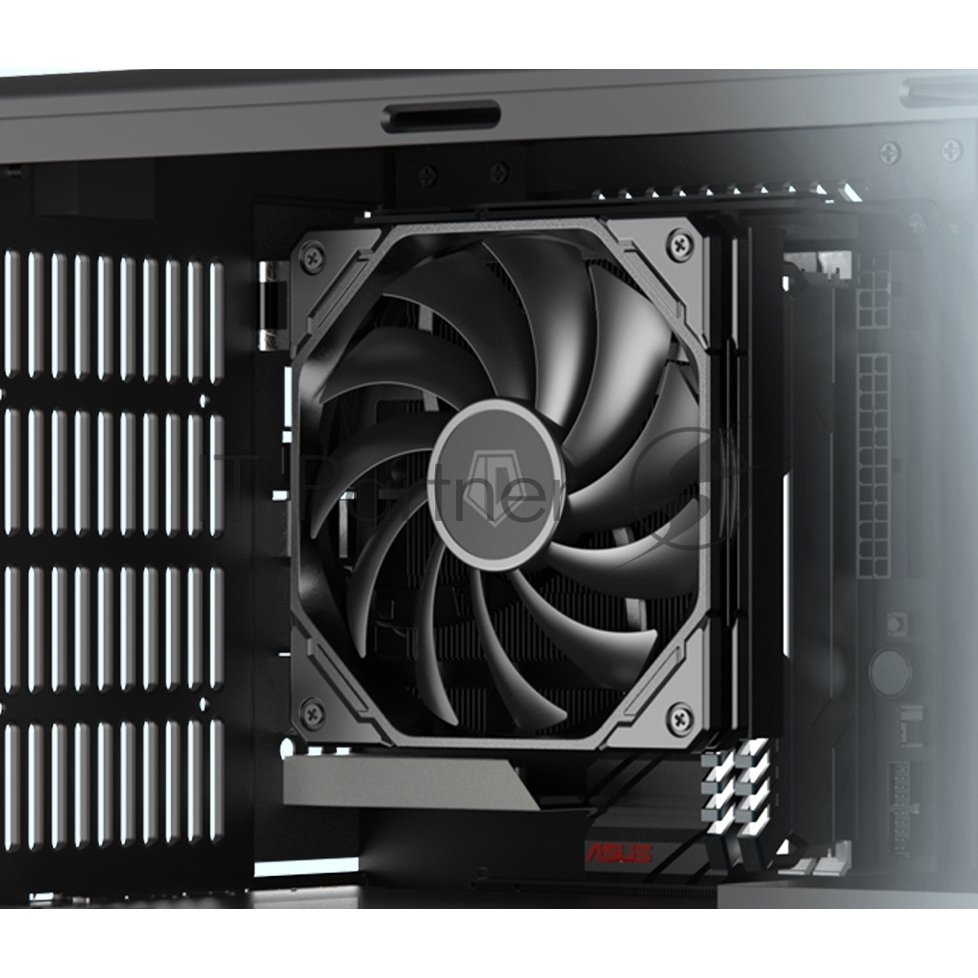 Вентилятор для корпуса ID-Cooling TF-12015-K черный, 120 мм, 2200 об/мин, 32.3 дБ, 4 pin