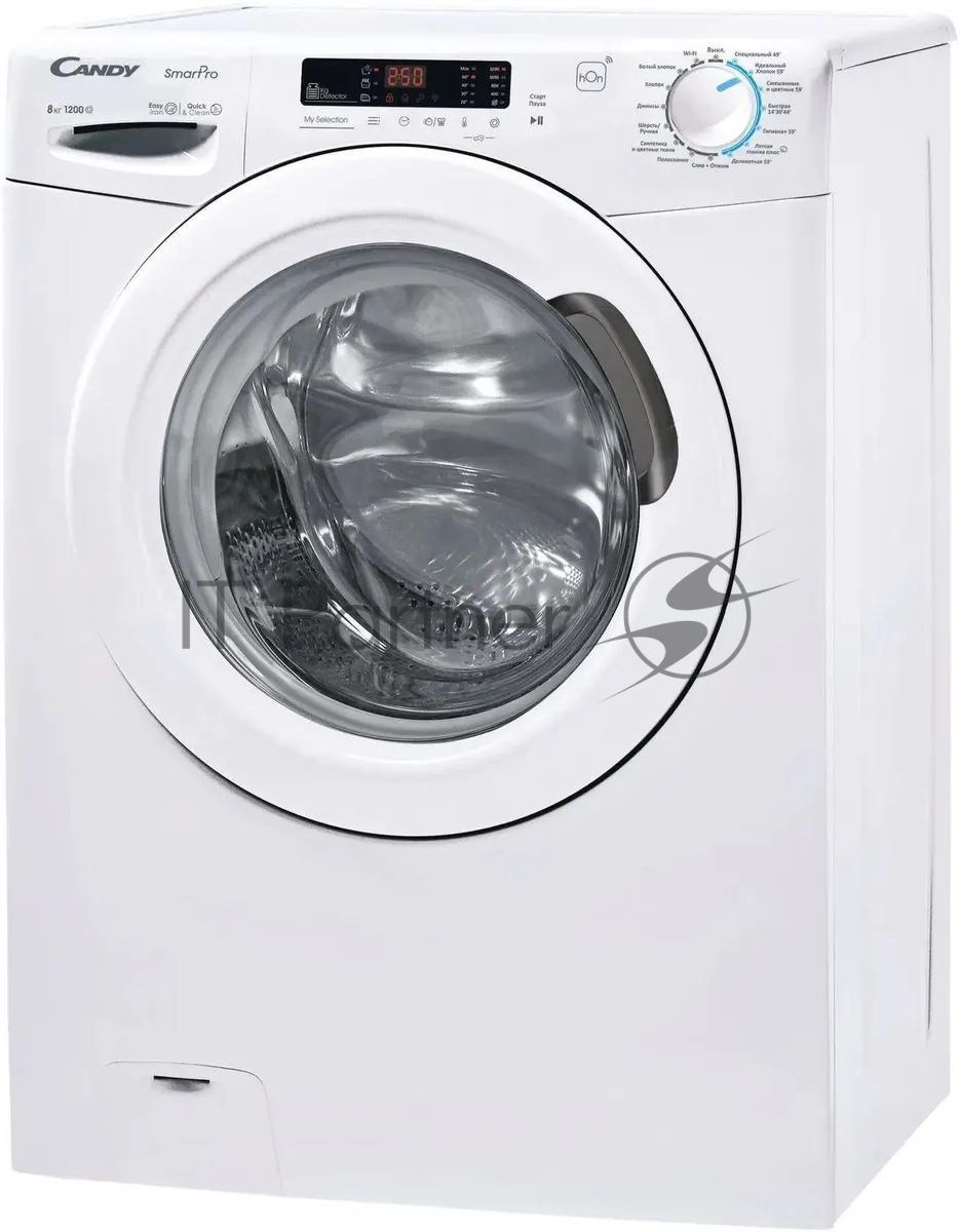Стиральная машина Candy CSH44283DW/2-07 белый, загрузка фронтальная 8кг, 1200 об/мин., класс: А