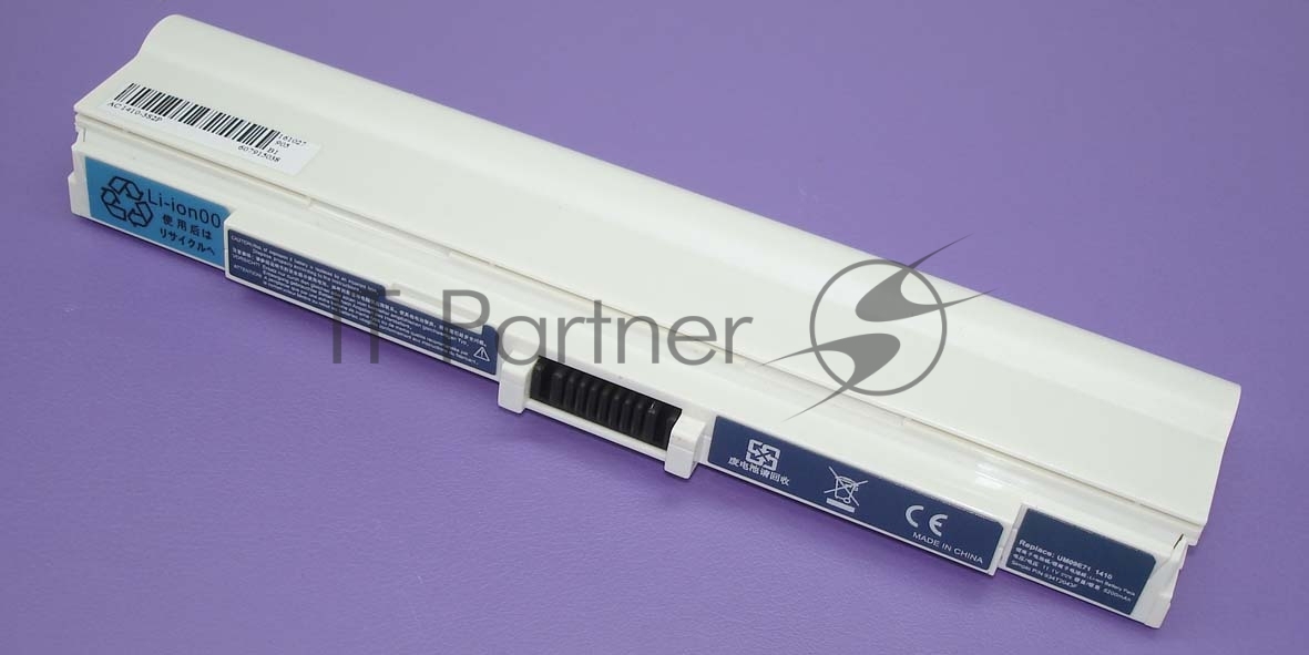 Аккумуляторная батарея для ноутбука Acer Aspire 1810T (UM09E71) 10.8V 5200mAh OEM белая