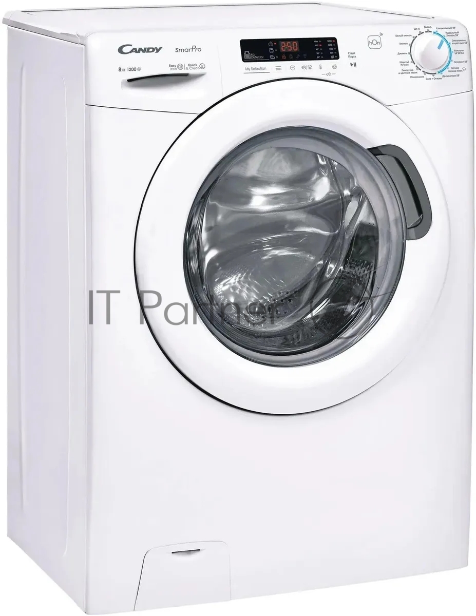 Стиральная машина Candy CSH44283DW/2-07 белый, загрузка фронтальная 8кг, 1200 об/мин., класс: А