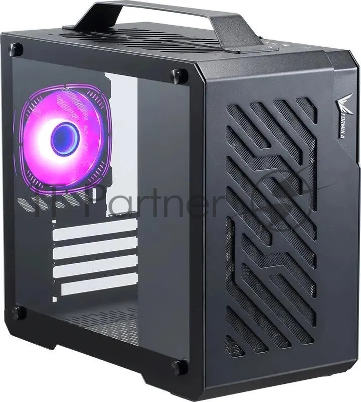 Компьютерный корпус Aerocool/Formula Air Cube G3 черный без БП mATX 5x120мм 1xUSB 3.0 1xUSB3.1 audio bott PSU