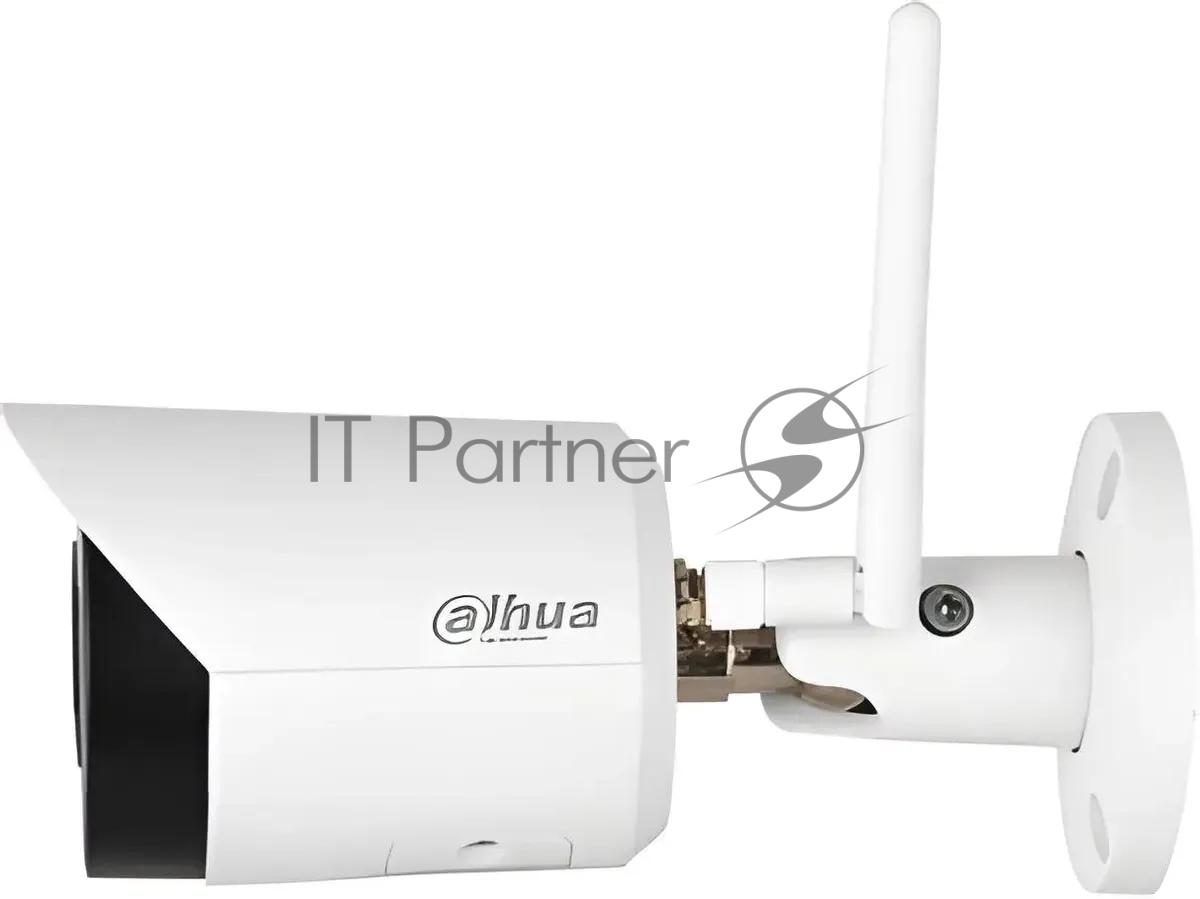 DAHUA DH-IPC-HFW1430DSP-SAW-0360B Уличная цилиндрическая IP-видеокамера 4Мп с Wi-Fi, 1/3” CMOS, объектив 3.6мм, обнаружение людей, ИК 30м, микрофон, IP67, металл