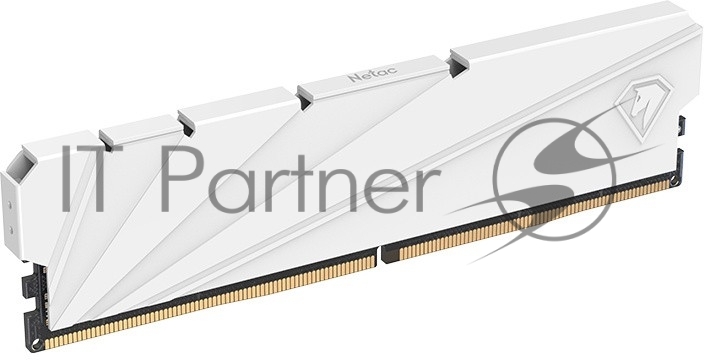 Оперативная память Netac Shadow S 16GB (2x8GB) DDR4-3200 (PC4-25600) C16 16-20-20-40 1.35V XMP Dual DIMM Kit White