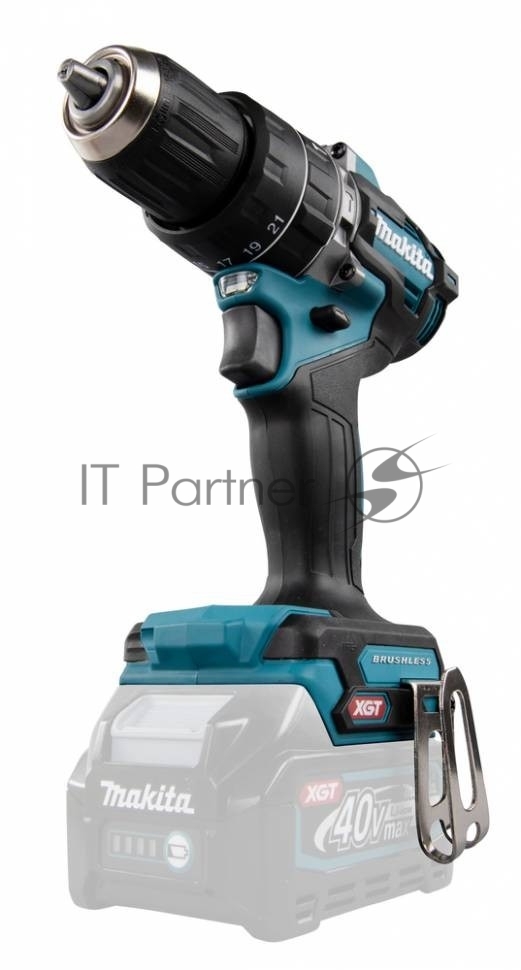 Дрель-шуруповерт Makita HP002GZ, 40 В, 0 Ач, 64 Нм, бесщеточный, ударный