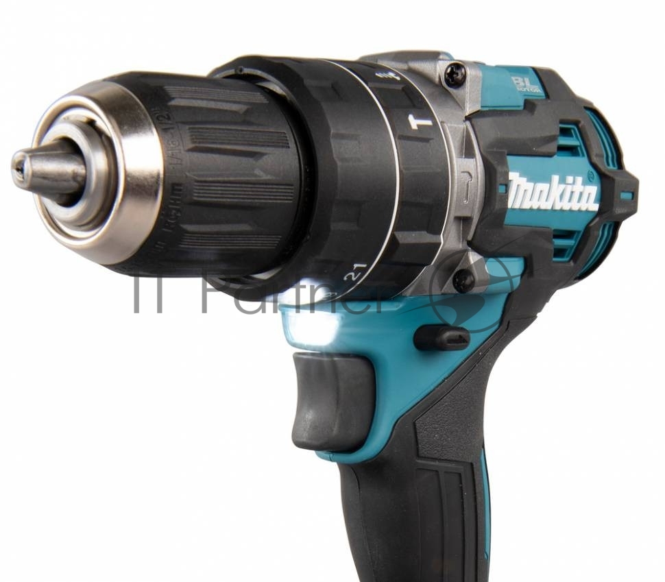 Дрель-шуруповерт Makita HP002GZ, 40 В, 0 Ач, 64 Нм, бесщеточный, ударный