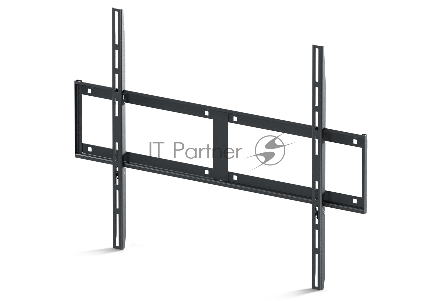 Кронштейн для телевизора Holder LCD-F8601-B черный 55"-100" макс.75кг настенный фиксированный