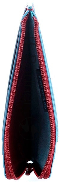Чехол для кредитных карт Piquadro Blue Square PU1243B2R/R красный натур.кожа