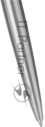 Ручка шариковая Parker Jotter Monochrome XL SE20 (CW2122756) Stainless Steel, M, синие чернила, подарочная коробка