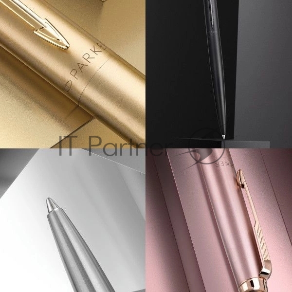 Ручка шариковая Parker Jotter Monochrome XL SE20 (CW2122756) Stainless Steel, M, синие чернила, подарочная коробка