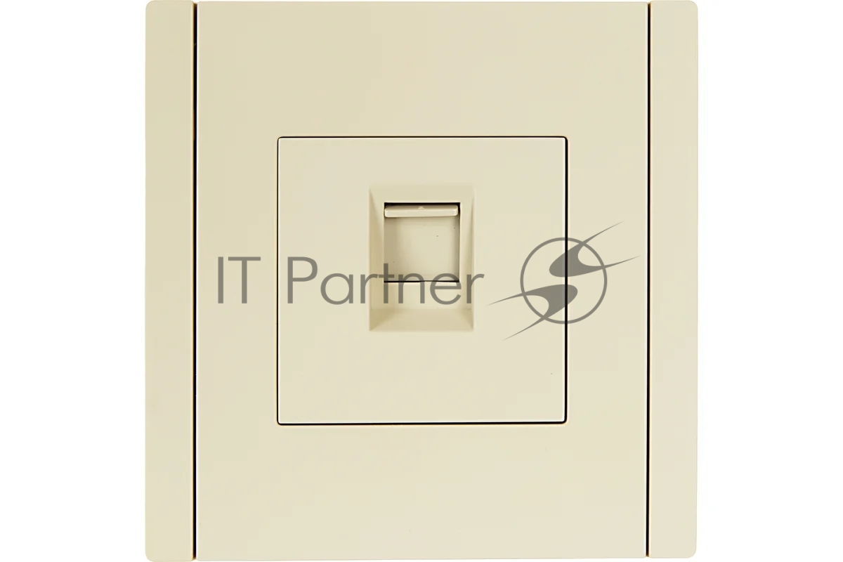 Розетка компьютерная IEK FORTE&PIANO FP432 RJ45 кат.5E ваниль